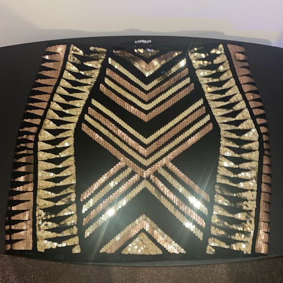 Express Sequin Mini Skirts  (set of 3) - Picture 2 of 10